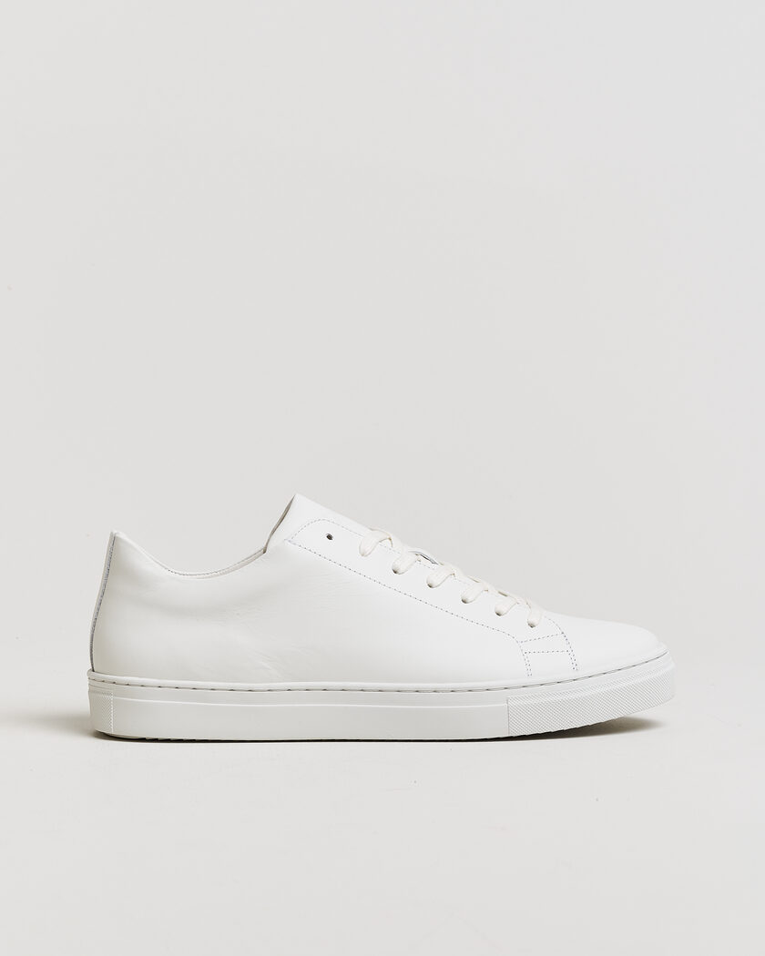 LES DEUX Signature Leather Sneaker White – Bianco