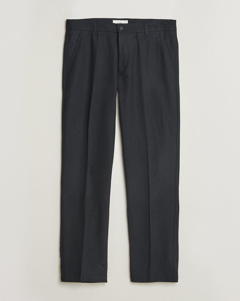 LES DEUX Wool Reg Suit Pants Dark Navy – Blu