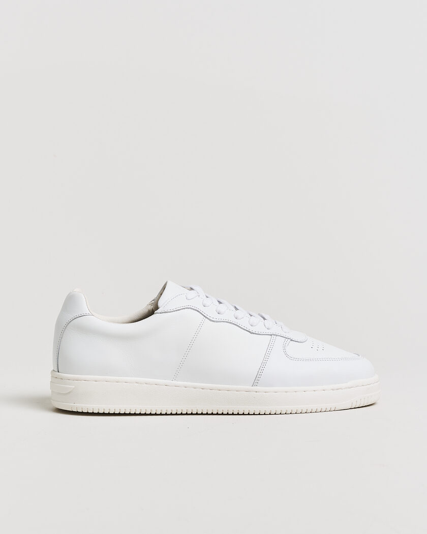 LES DEUX Sporty Leather Sneaker White – Bianco