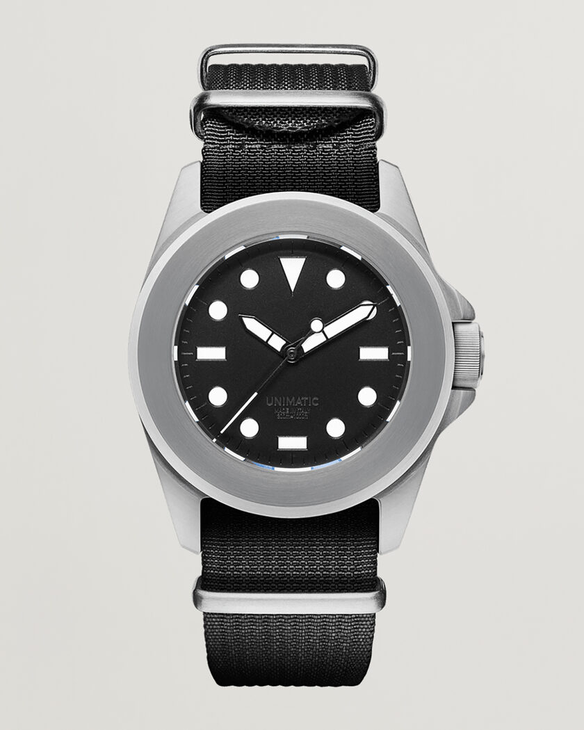 UNIMATIC Modello Quattro Limited Military Watch Black – Nero