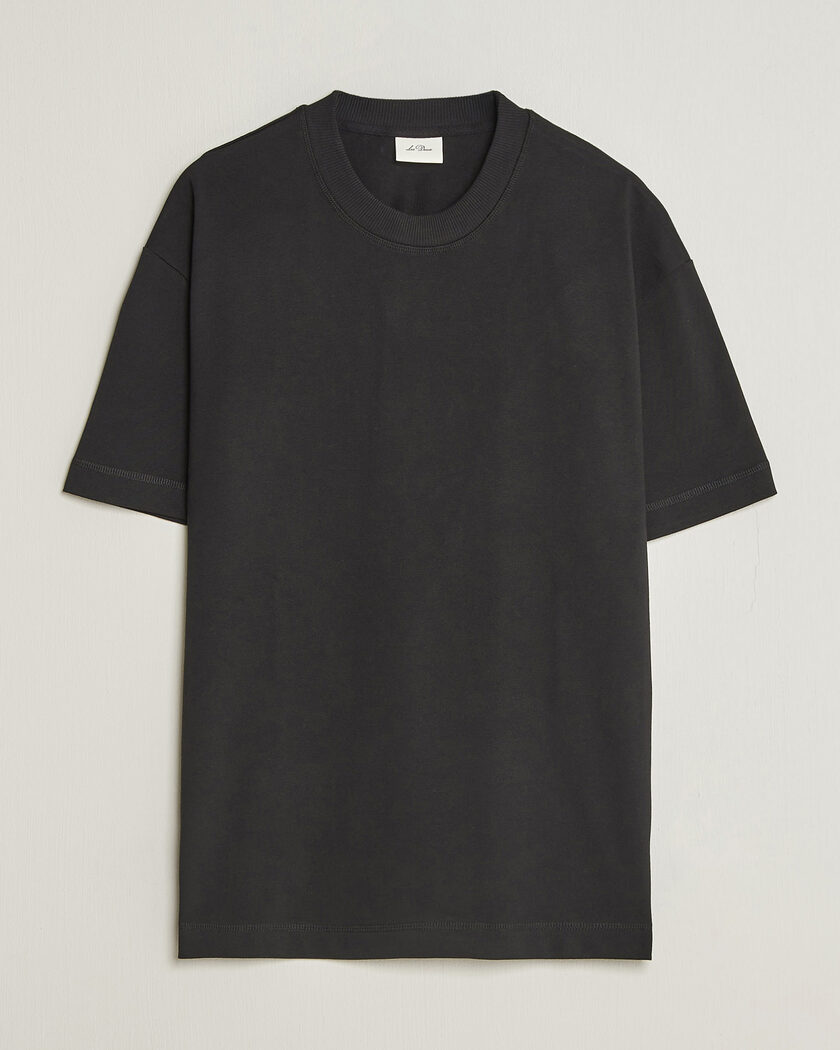 LES DEUX Heavyweight T-Shirt Black – Nero