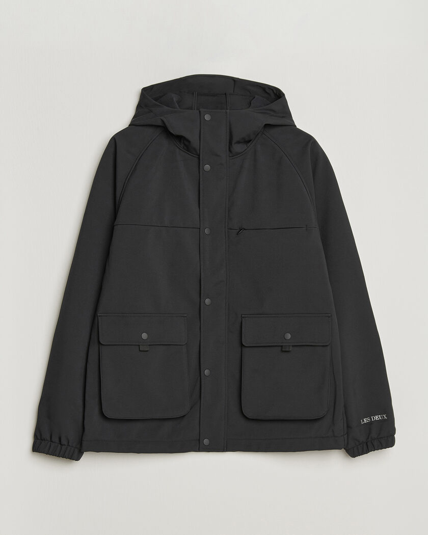 LES DEUX Shell Jacket Black – Nero