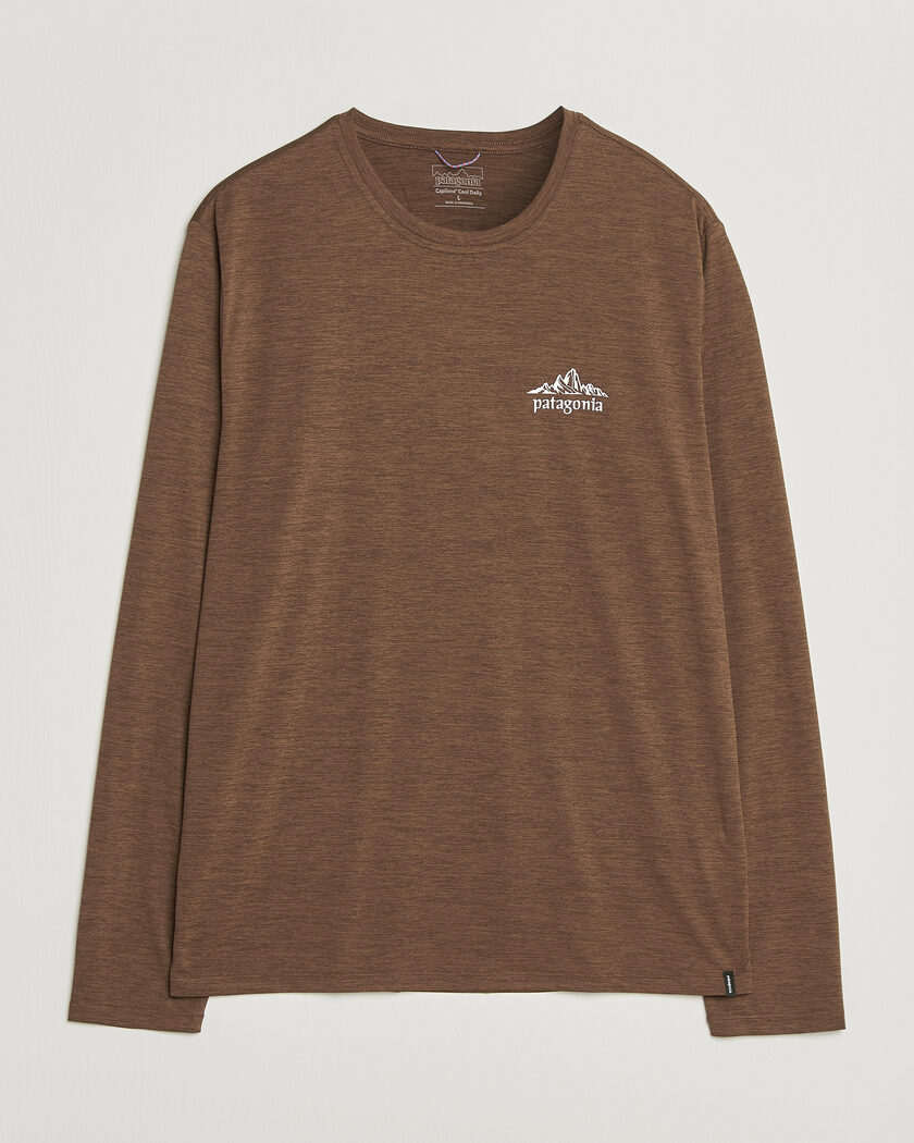 Patagonia Long Sleeve Cap Cool Shirt Berm Brown – Marrone