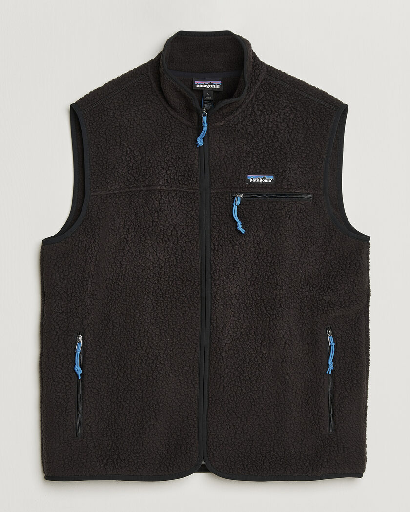Patagonia Retro Pile Vest Black – Nero