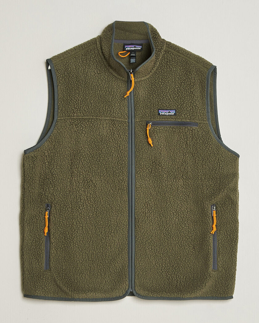 Patagonia Retro Pile Vest Basin Green – Verde