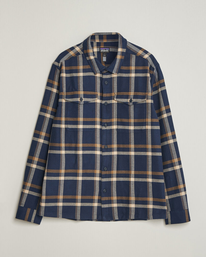 Patagonia Fjord Flannel Shirt New Navy – Blu