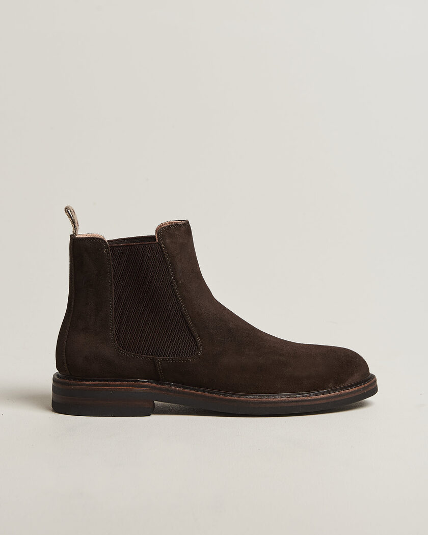 Astorflex Kudoflex Dainite Chelsea Boot Dark Brown Suede – Marrone