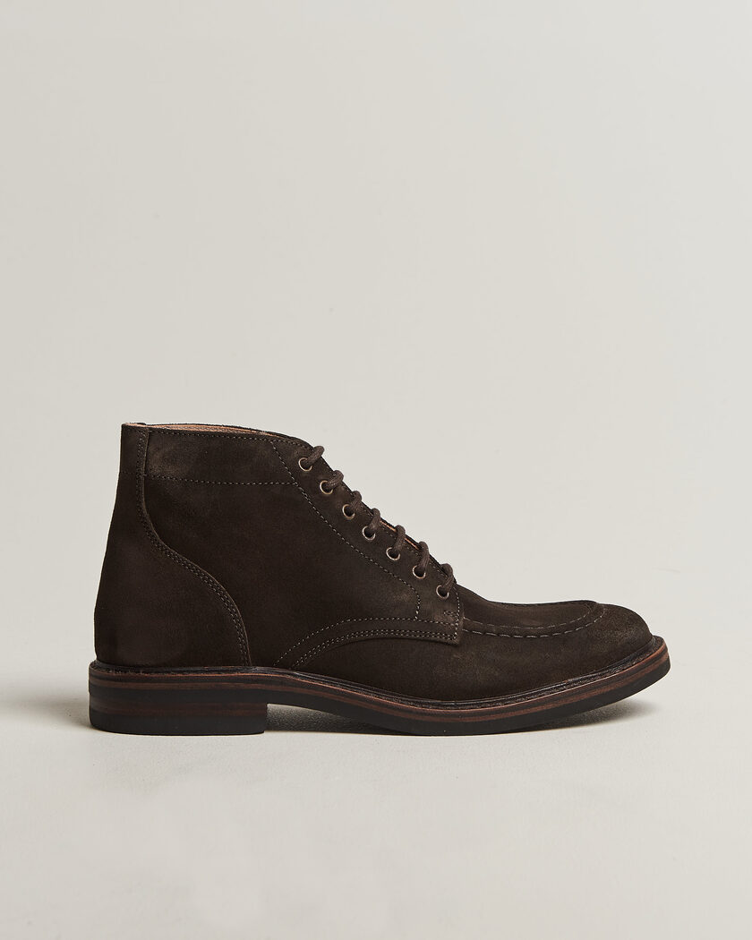 Astorflex Nuvoflex Dainite Lace Up Boot Dark Brown Suede – Marrone