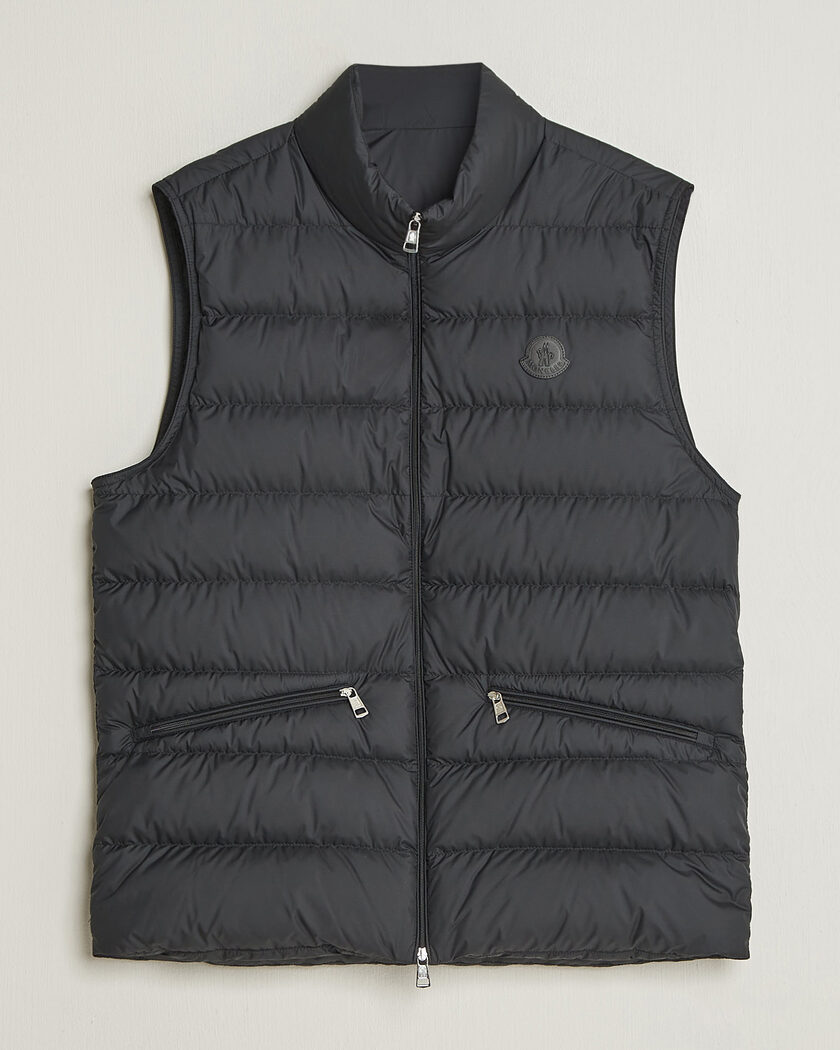 Moncler Treompan Down Vest Black – Nero