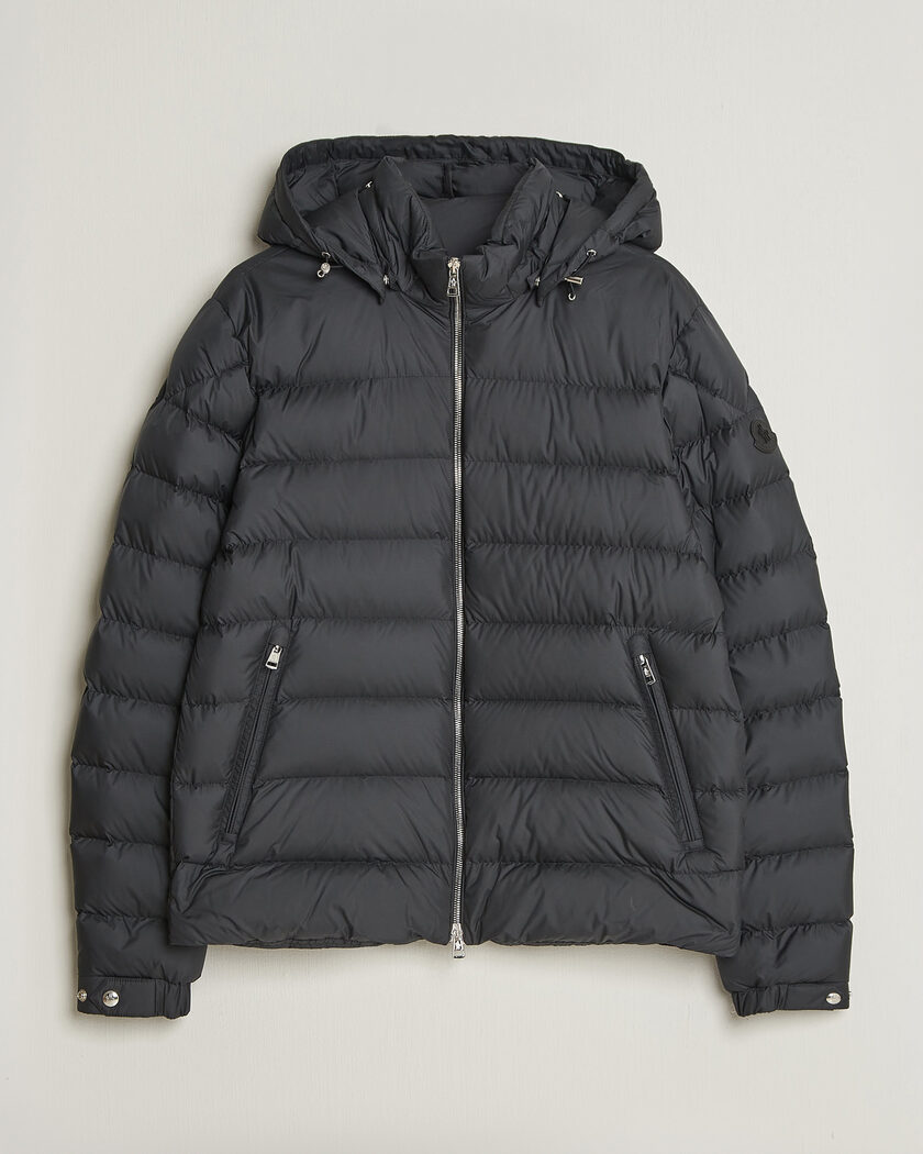 Moncler Arneb Hooded Down Jacket Black – Nero
