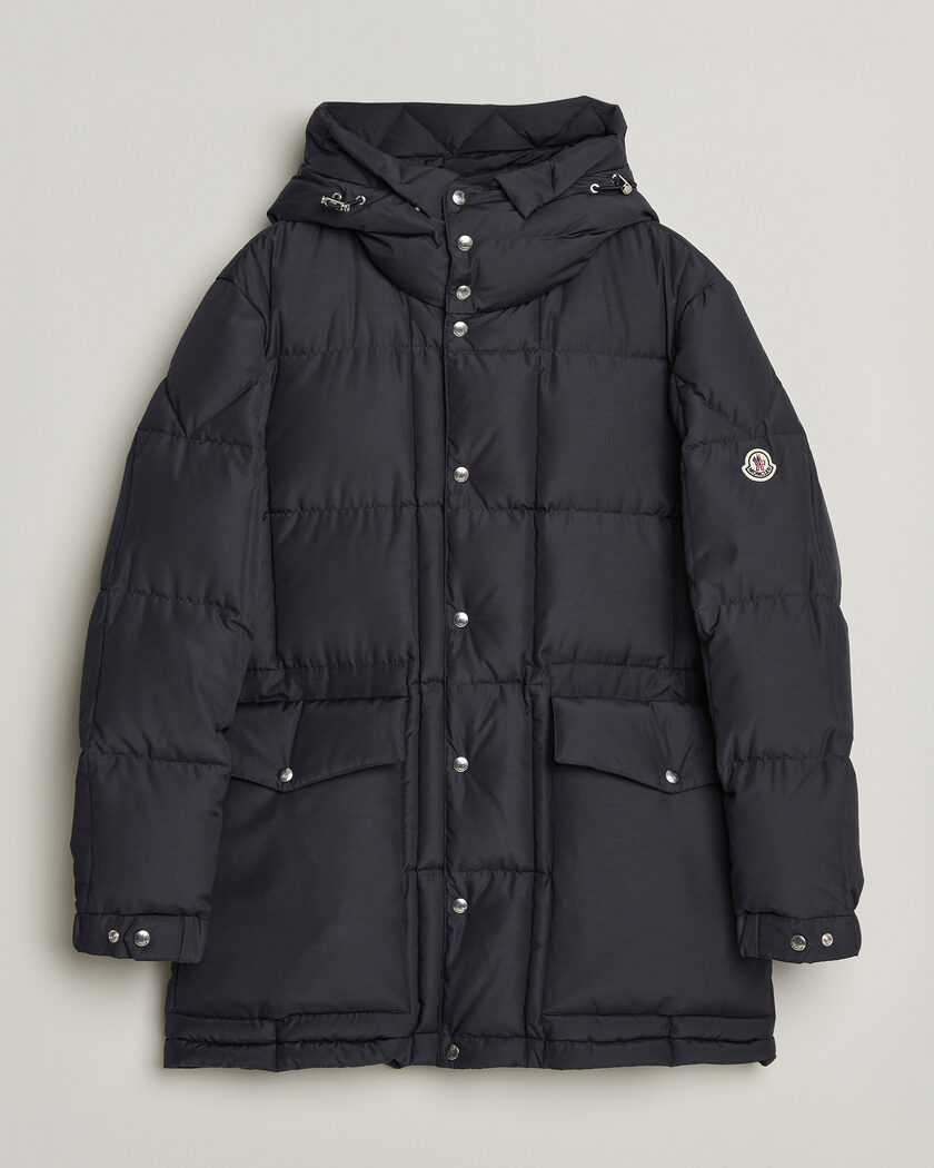 Moncler Sylmara Down Parka Navy – Blu