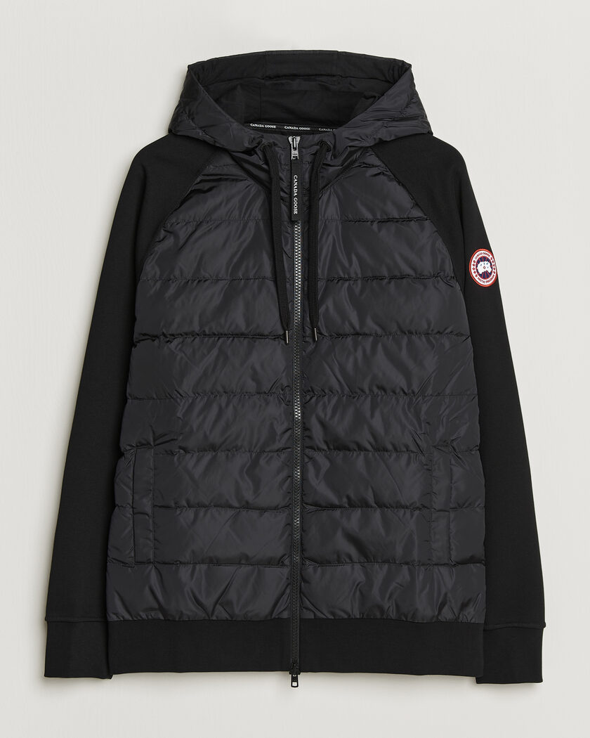 Canada Goose Hybridge Huron Full Zip Hoody Black – Nero