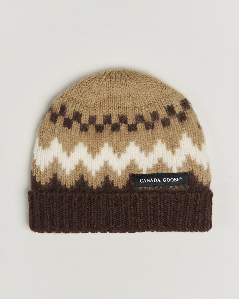 Canada Goose Fair Isle Toque Glacier Woods – Marrone