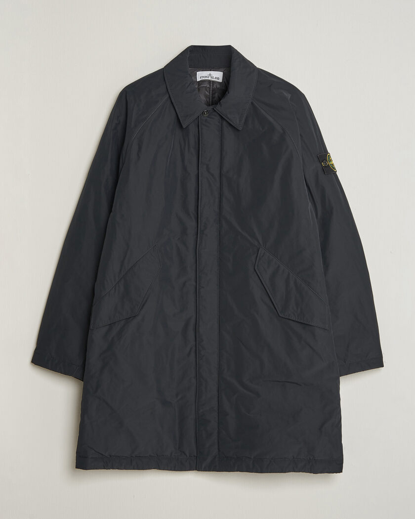Stone Island Micro Reps Padded Coat Black – Nero