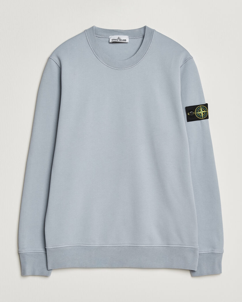 Stone Island Garment Dyed Fleece Sweatshirt Ash Grey – Grigio