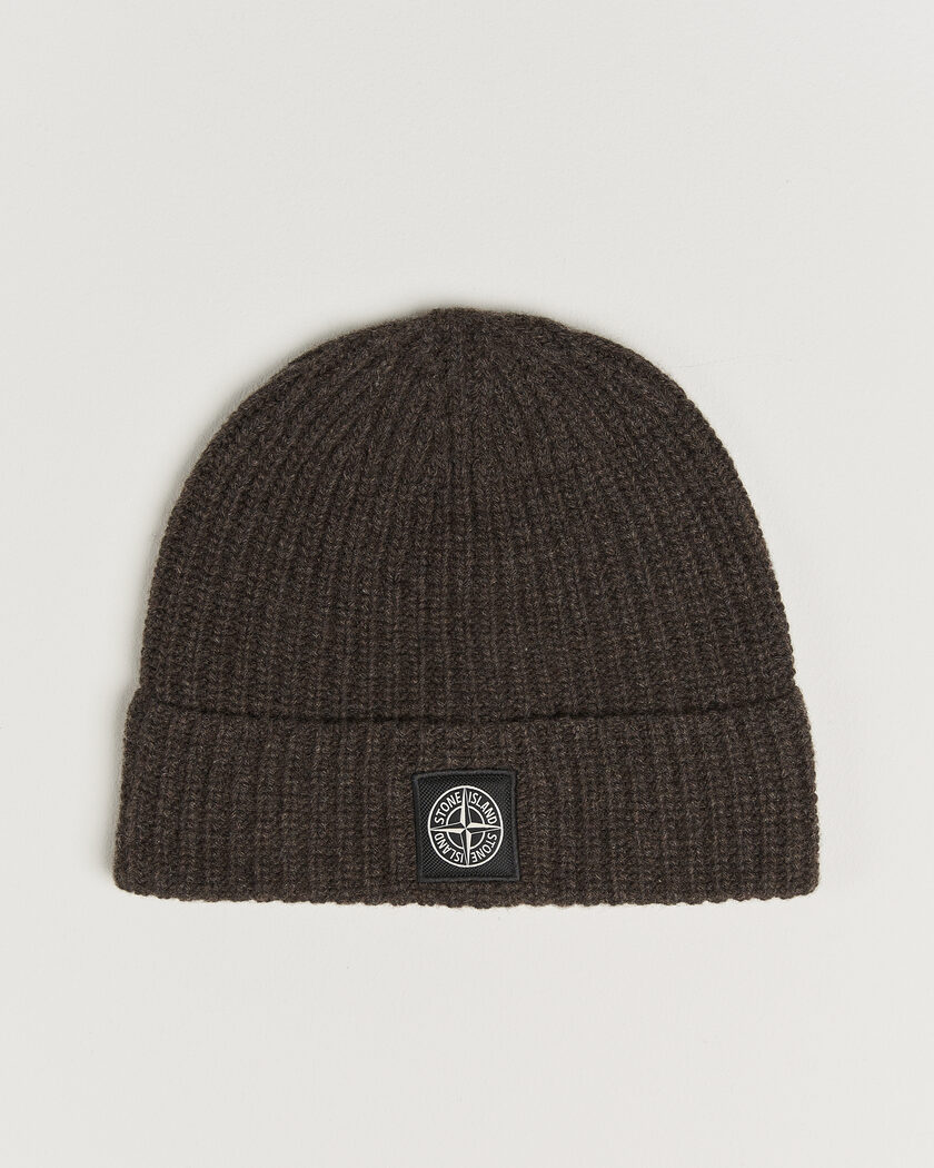  Stone Island Geelong Wool Hat Melange Lead – Grigio
