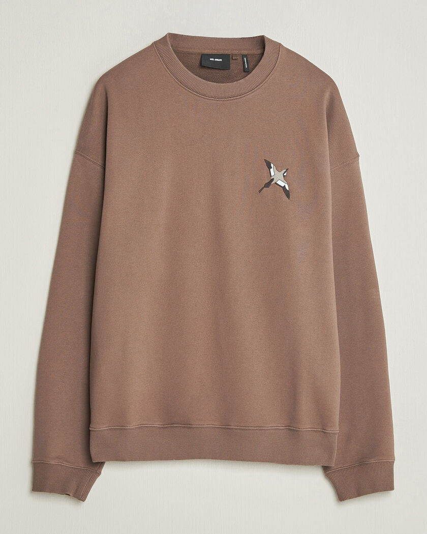 Axel Arigato Micro Bee Bird Sweatshirt Coffee Brown – Marrone