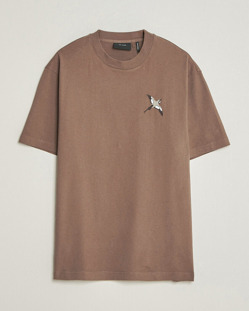 Axel Arigato Micro Bee Birt T-Shirt Coffee Brown – Marrone