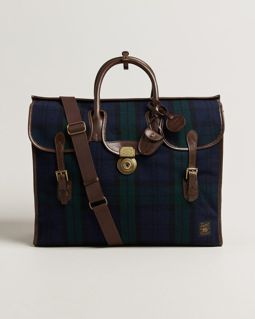 Polo Ralph Lauren Weekender Luggage Bag Blue/Green Multi – Blu