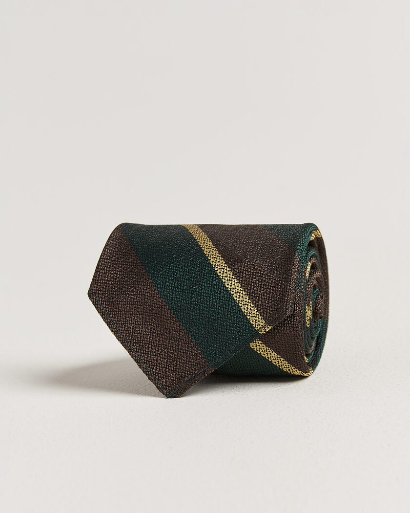 Polo Ralph Lauren Striped Vintage Tie Brown/Green – Multicolore