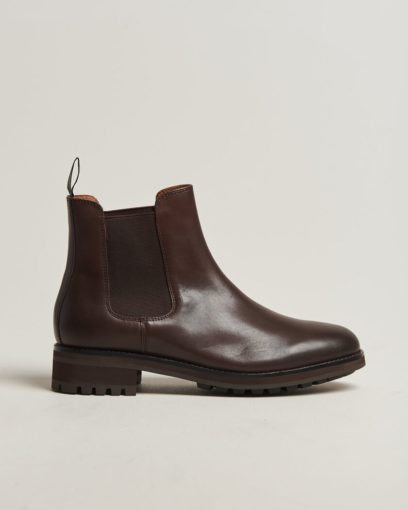 Polo Ralph Lauren Bryson Calf Chelsea Boots Polo Brown – Marrone