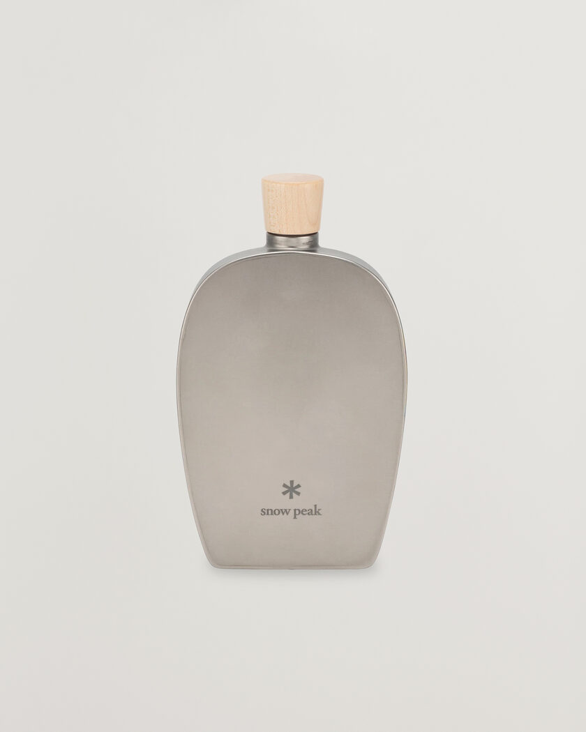Snow Peak Flask 250 ml Titanium – Argento