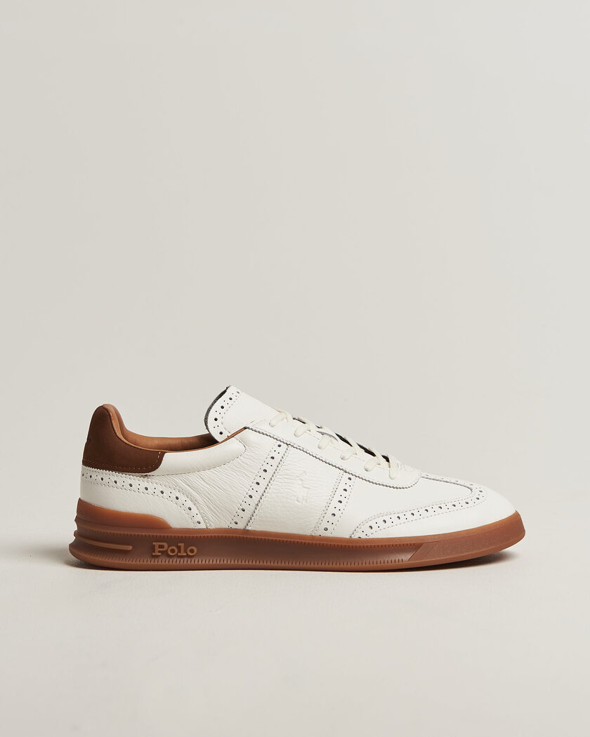Polo Ralph Lauren Heritage Aera Sneakers Deckwash White – Bianco
