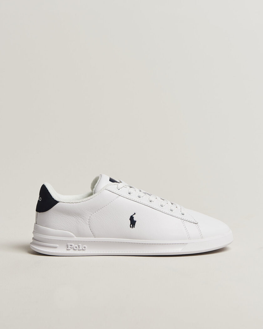 Polo Ralph Lauren Heritage Court III Sneakers White/Navy – Bianco
