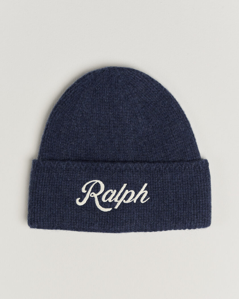 Polo Ralph Lauren Wool Blend Beanie Newport Navy – Blu