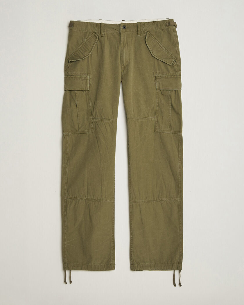 Polo Ralph Lauren Rustic Canvas Cargo Pants Outdoors Olive – Verde