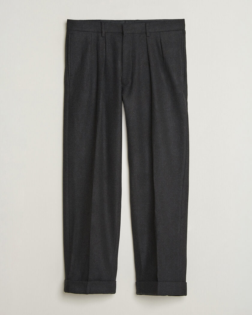 Polo Ralph Lauren Flanell Blend Straight Fit Pants Dark Grey – Grigio