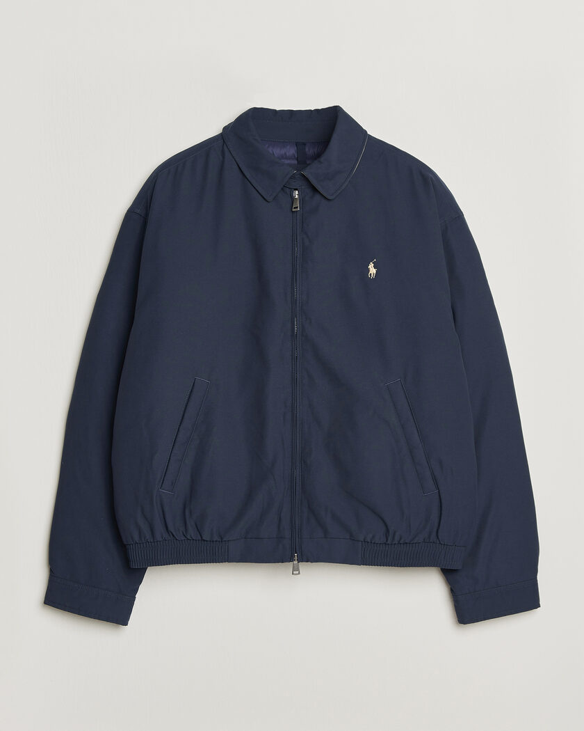 Polo Ralph Lauren Woven Twill Windbreaker Refined Navy – Blu