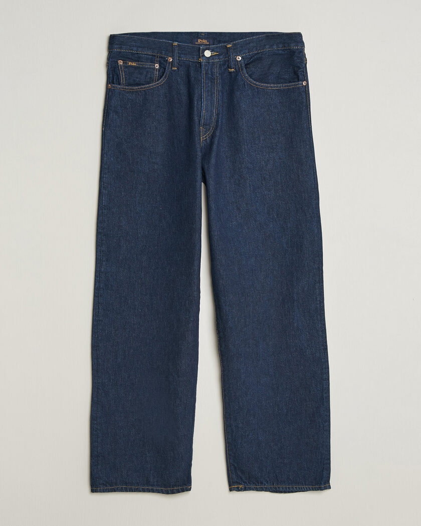 Polo Ralph Lauren Relaxed Fit Ridgid Denim Jeans Beekman – Blu