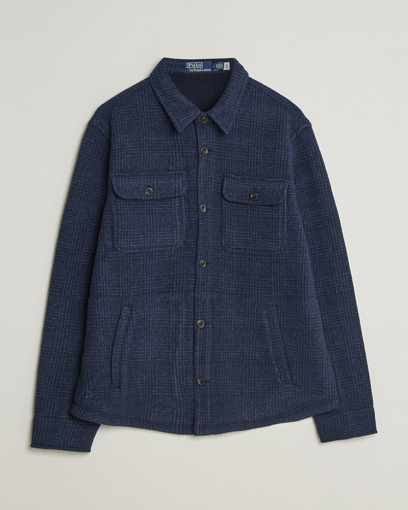 Polo Ralph Lauren Hudson Brushed Shirt Navy – Blu