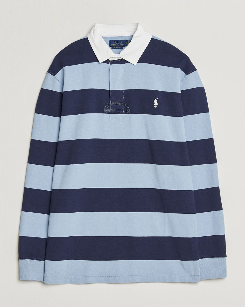 Polo Ralph Lauren Striped Jersey Rugger Blue/Navy – Blu