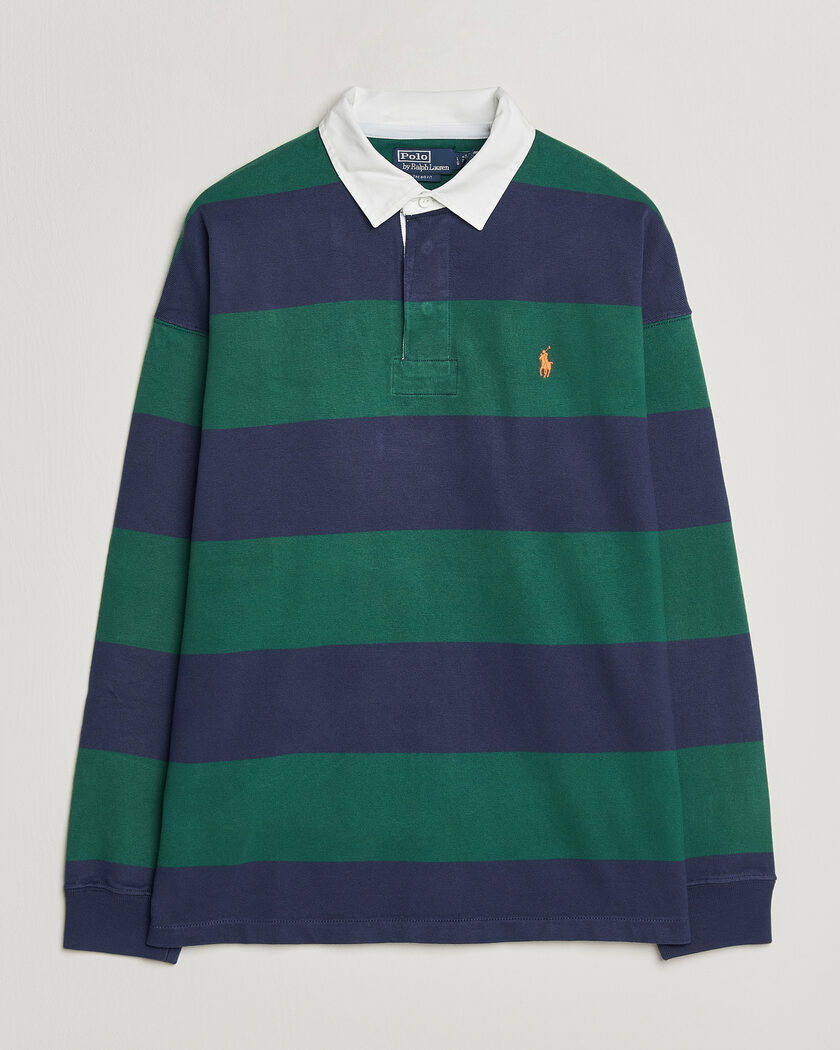 Polo Ralph Lauren Jersey Knitted Rugby Pullover Green/Cobolt – Multicolore