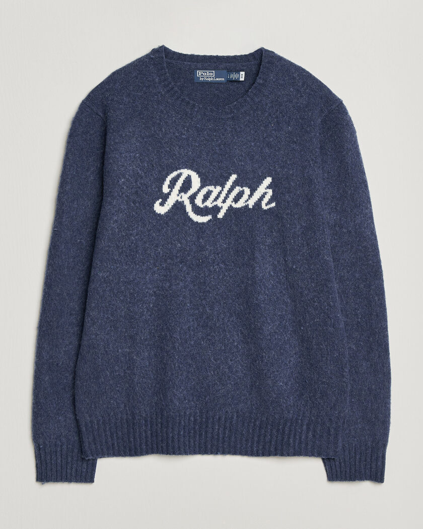 Polo Ralph Lauren Wool/Cashmere Pullover Navy Combo – Blu