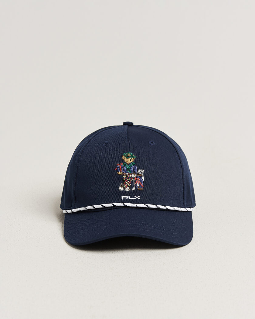 RLX Ralph Lauren Golf Bear Cap Refined Navy – Blu