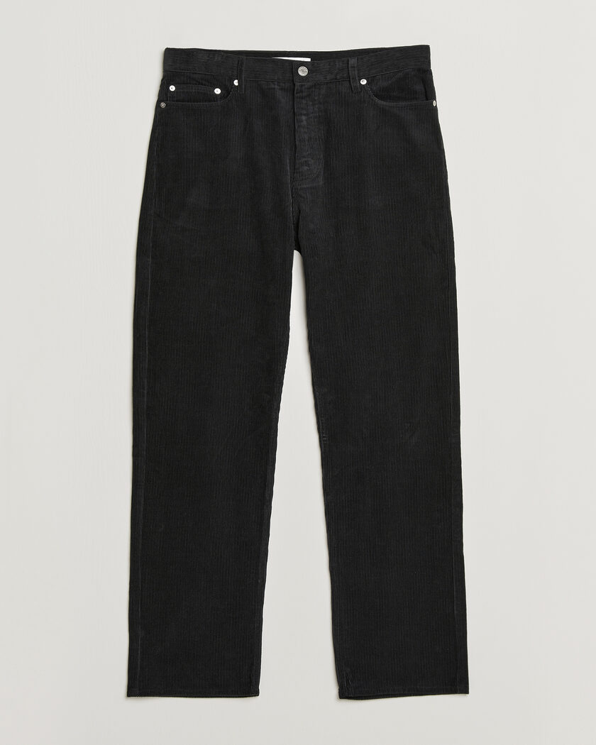 Samsøe Samsøe Eddie Corduroy Trousers Black – Nero