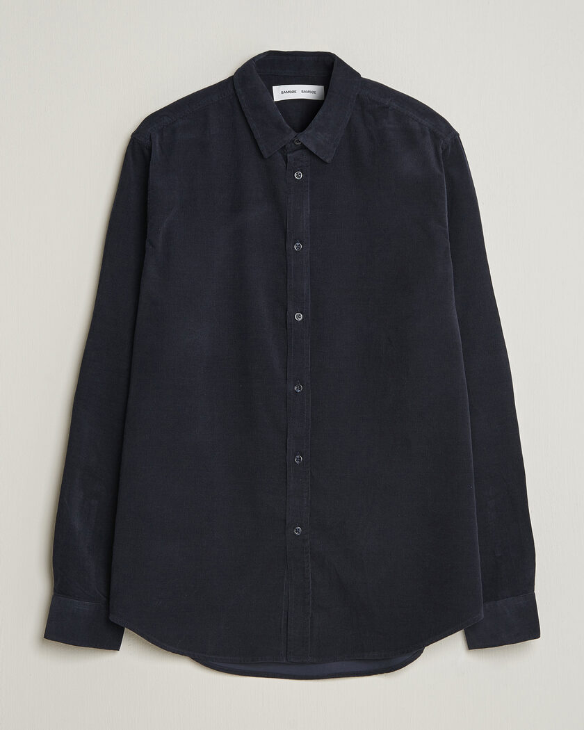 Samsøe Samsøe Liam Baby Cord Shirt Salute Navy – Blu