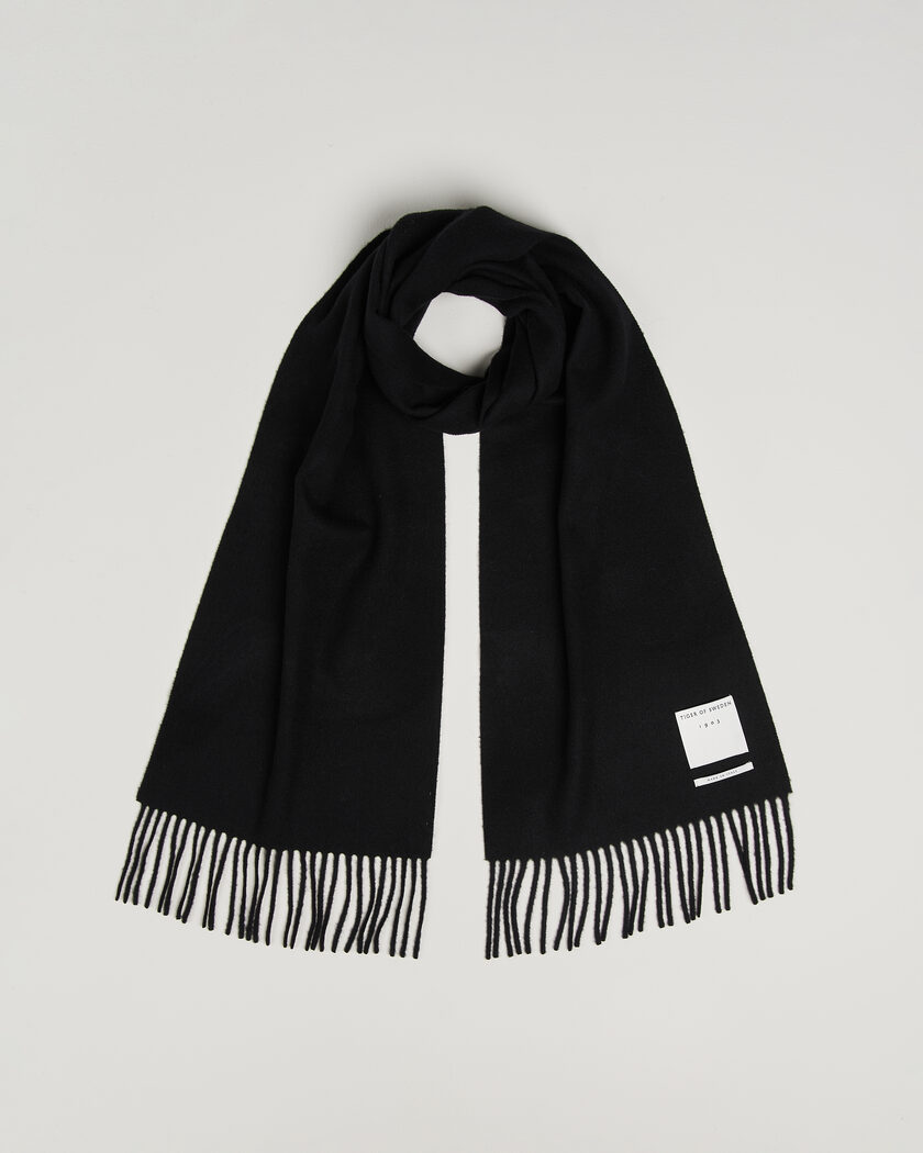 Tiger of Sweden Sylan Wool Scarf Black – Nero
