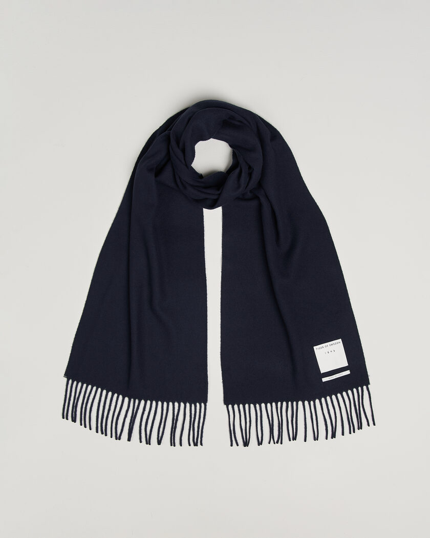 Tiger of Sweden Sylan Wool Scarf Light Ink – Blu