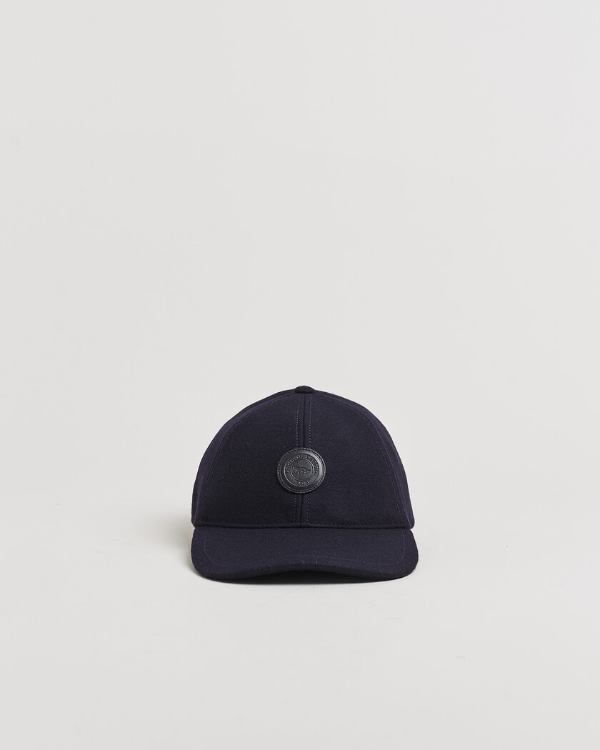 Tiger of Sweden Hent Wool/Cashmere Cap Light Ink – Blu