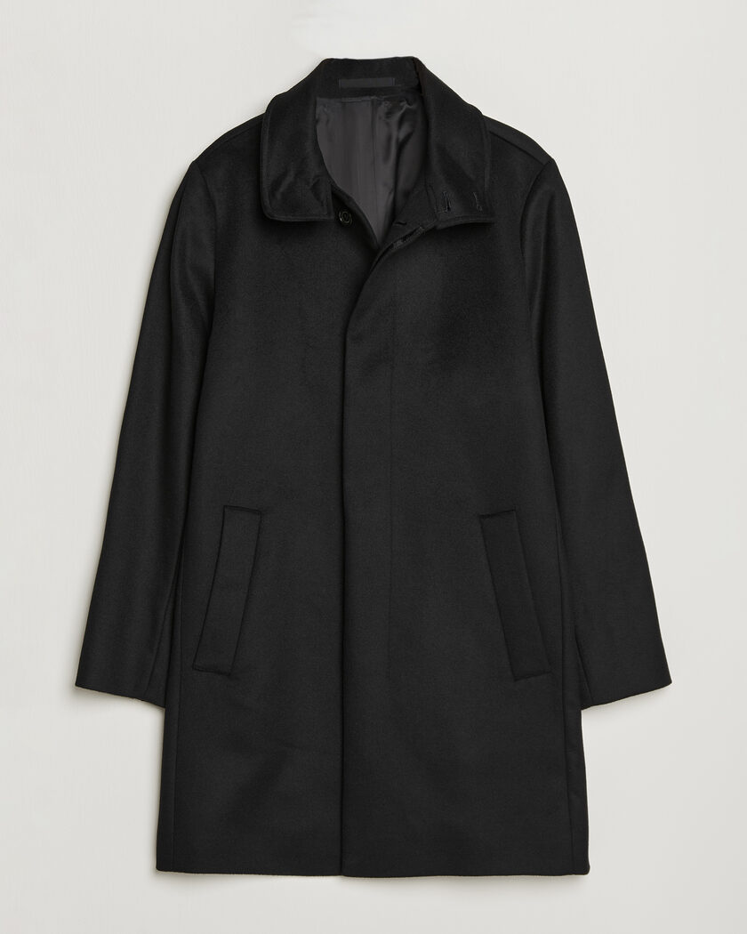 Tiger of Sweden Aleric Wool/Cashmere Coat Black – Nero