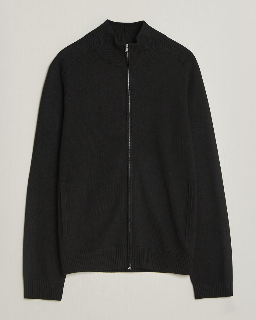 Tiger of Sweden Cassian Wool Full Zip Black – Nero