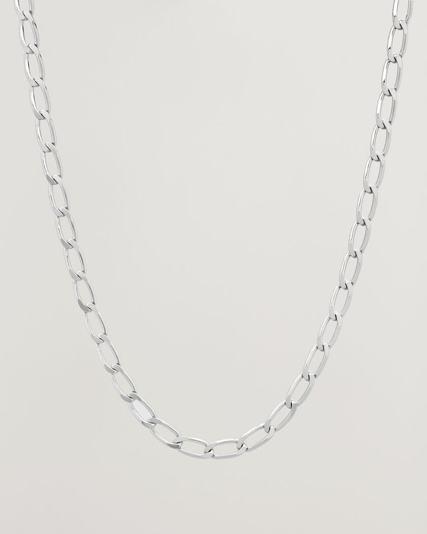 Tom Wood Arlo Large Chain Silver – Argento