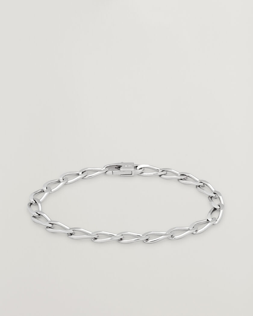 Tom Wood Arlo Large Bracelet Silver – Argento