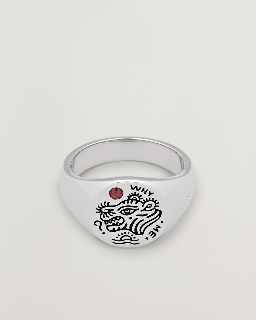 Tom Wood Why Me Ring Silver – Argento