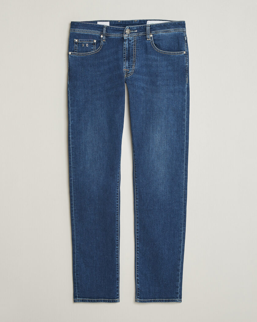 Tramarossa Michelangelo Stretch Jeans Mid Blue – Blu