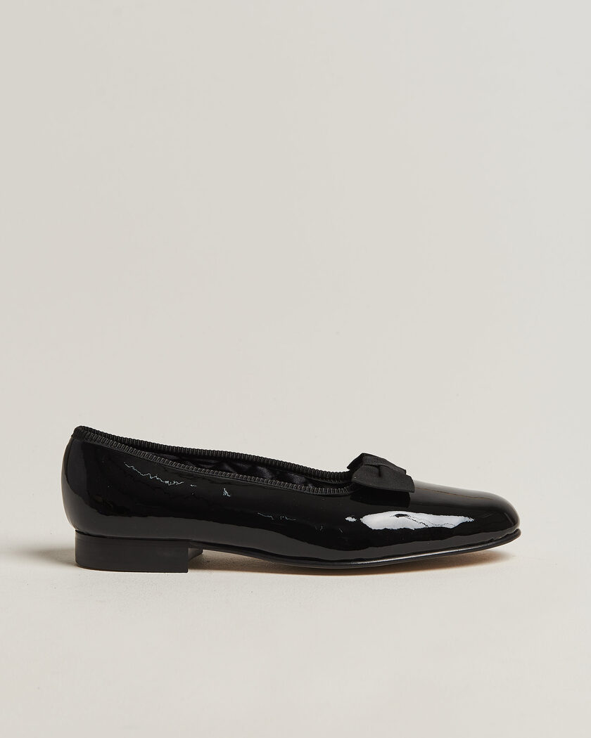 Bowhill & Elliott Patent Opera Pump Black – Nero
